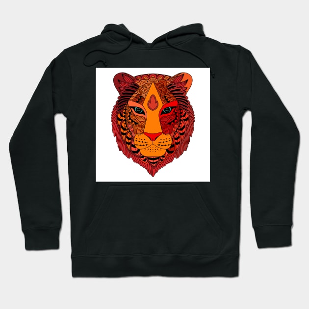 Animal Faces 226 (Style:2) Hoodie by luminousstore